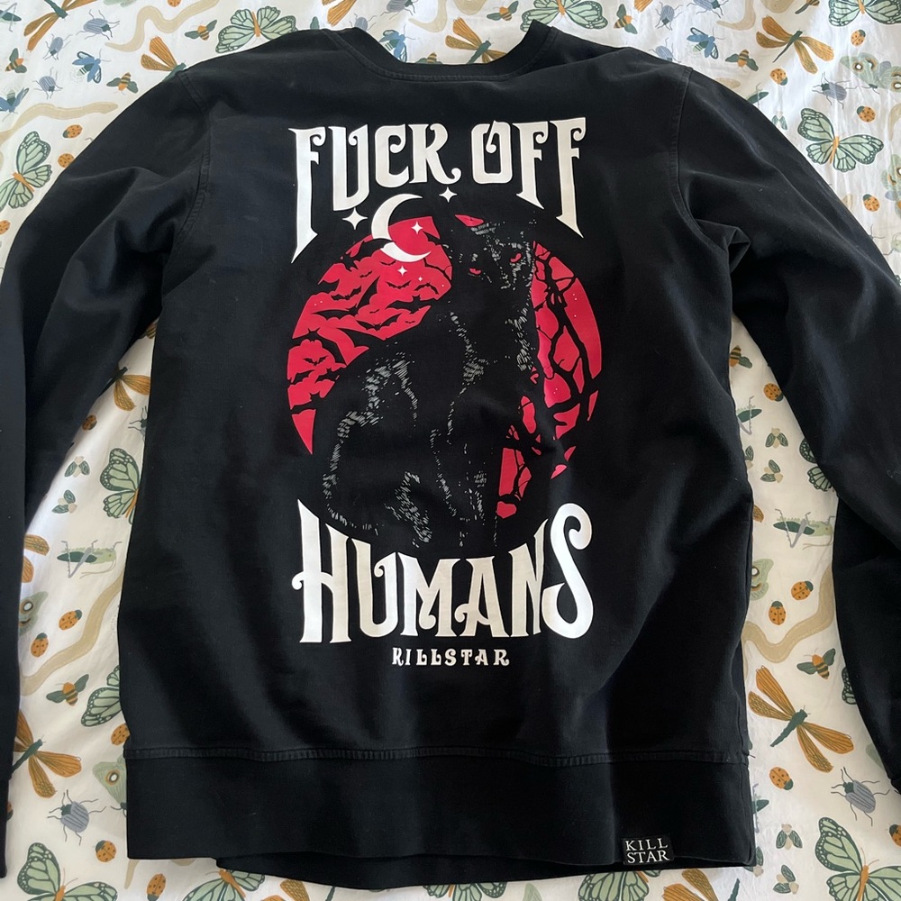 Killstar graphic long sleeve shirt